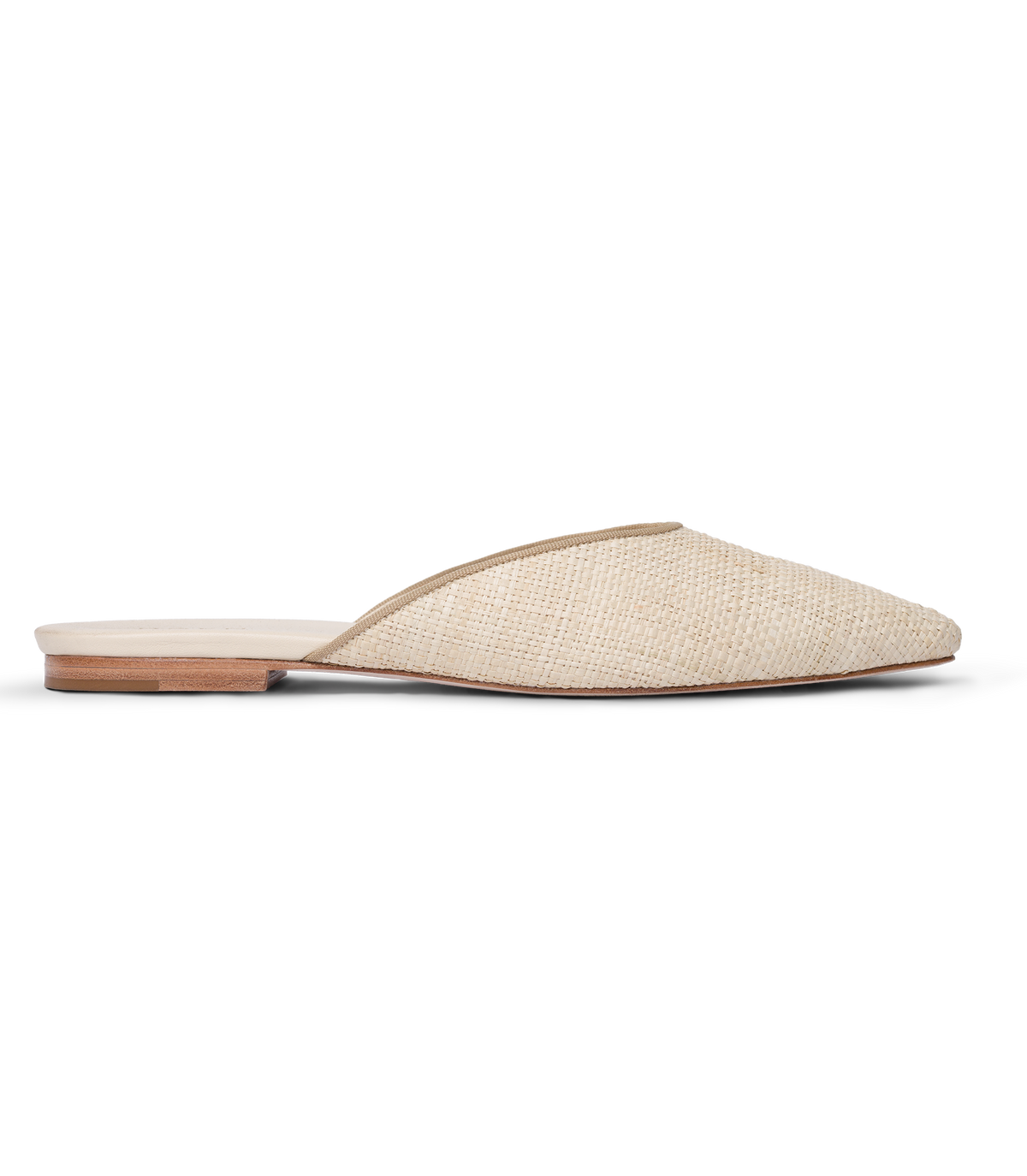 Adair Slide in Natural Raffia, view 4