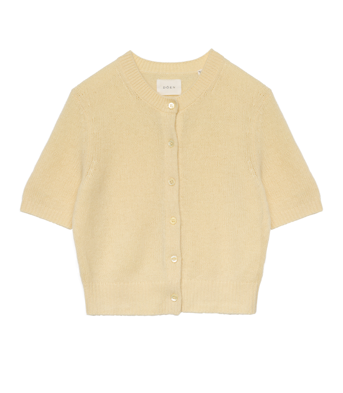 Alesia Cashmere Cardigan in Gateau, view 7