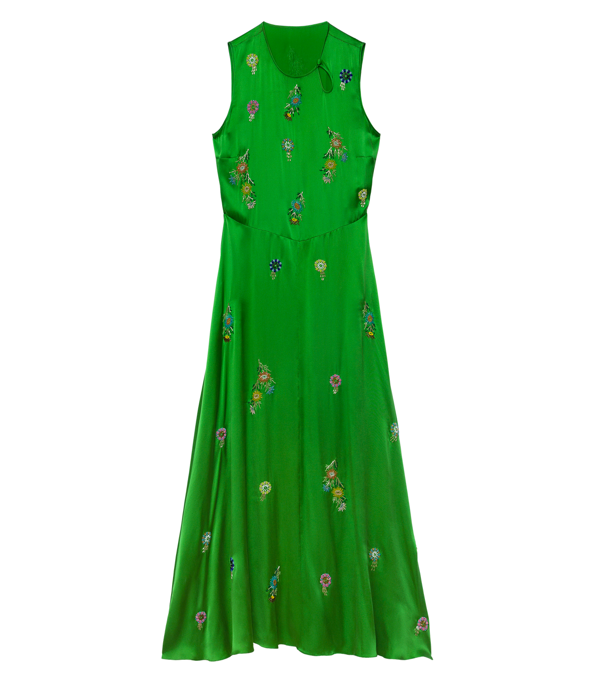 Amari Dress in Emerald, view 5