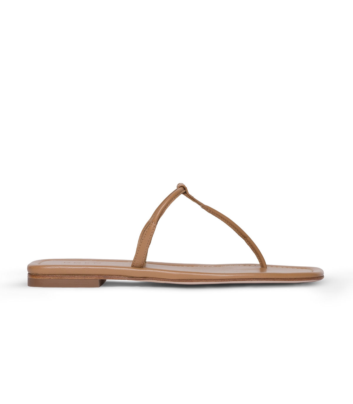 Antigone Sandal in Amande Nappa, view 5