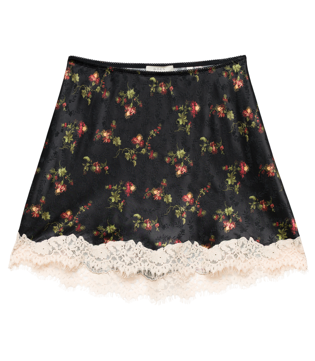 Giulietta Skirt in Noir Hillside Thistles, view 5