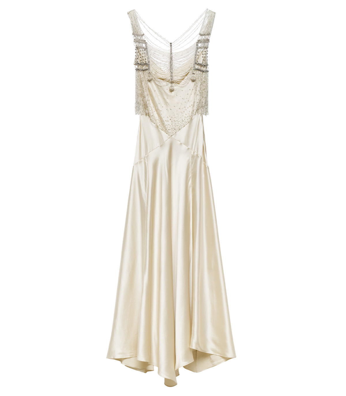 Hedy Dress in Egret, view 9