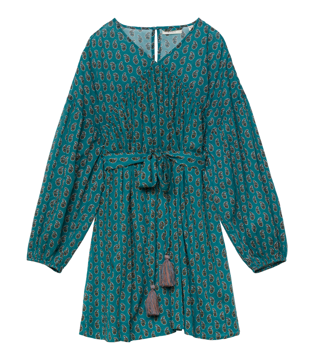 Juniper Tunic in Alba Paisley, view 4