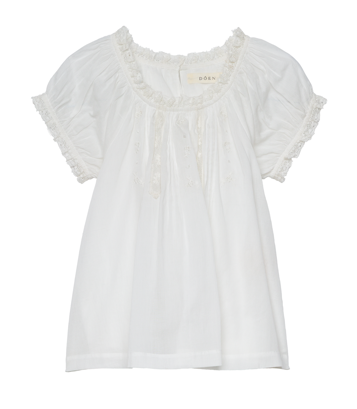 Little Frederica Top in Salt, view 7