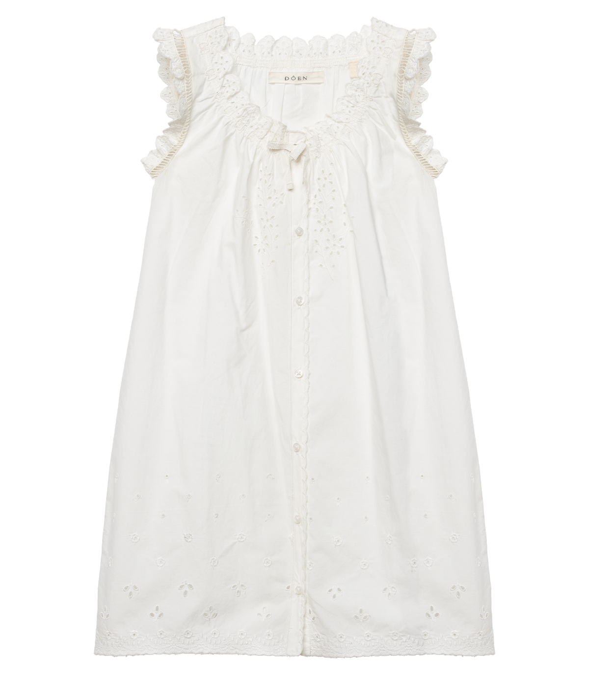 Little Nessie Dress in Salt, view 8
