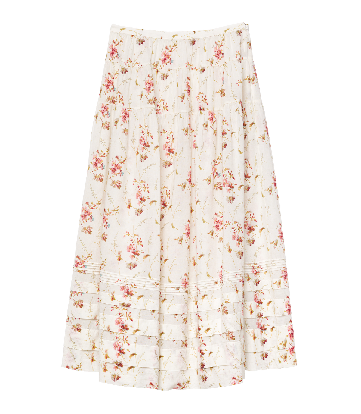 Marie Skirt in Blanc Prairie Rose, view 5