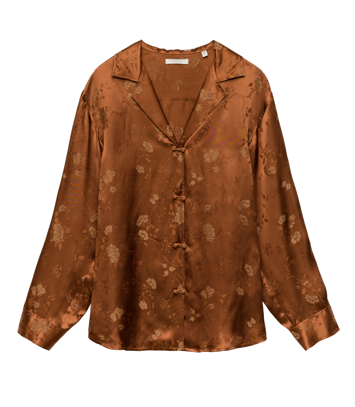Maurise Top in Spiced Pecan Tappezzeria Jacquard, view 6