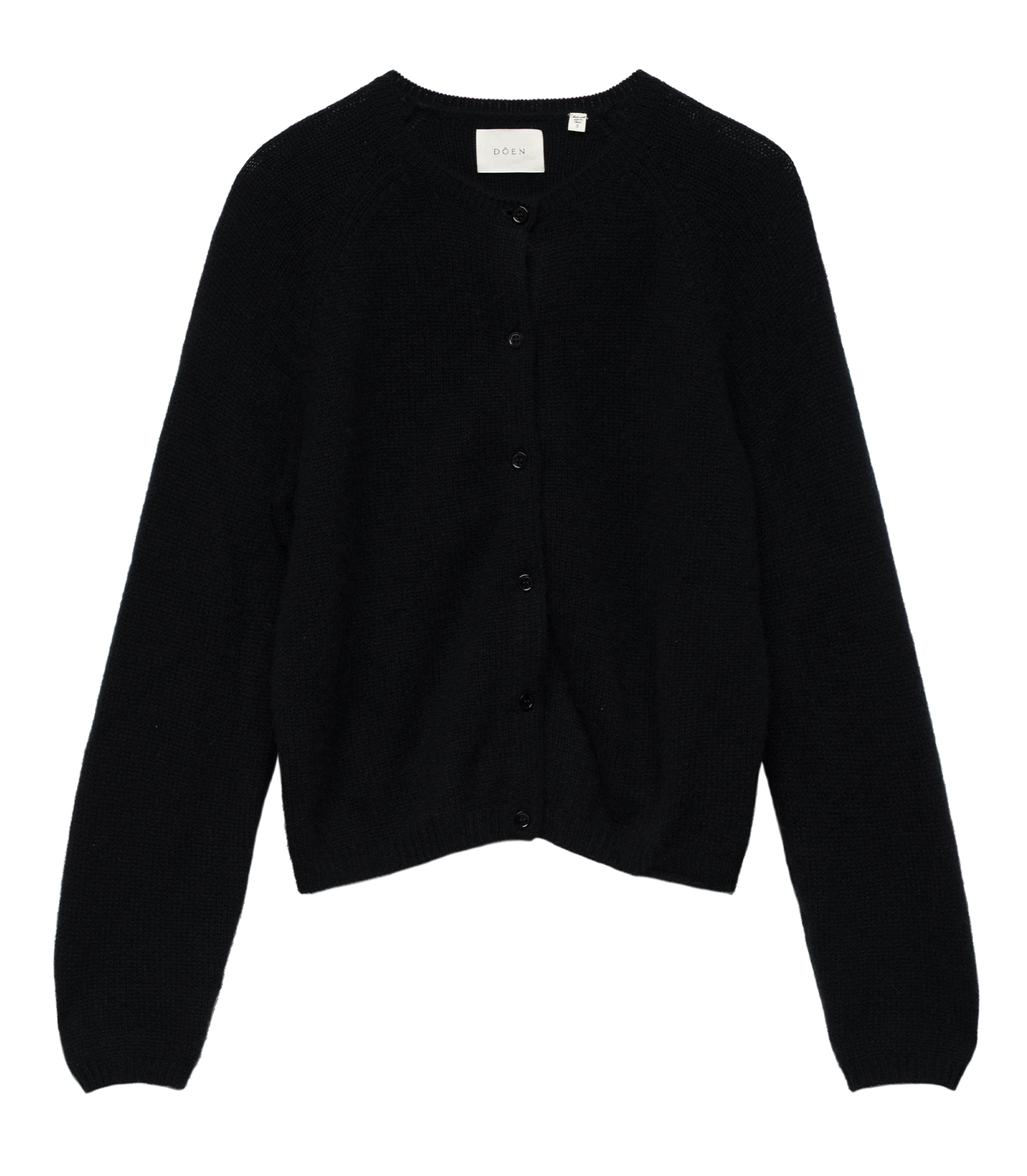 Peroline Cashmere Cardigan in Black, view 7