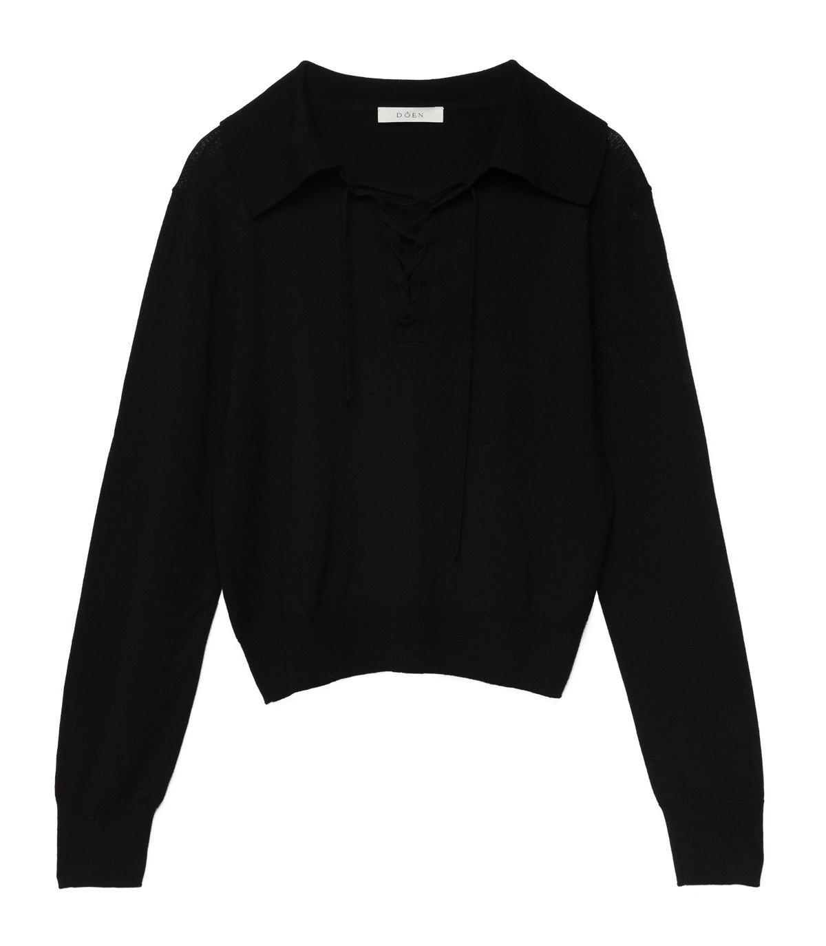 Reed Sweater in Black, view 8