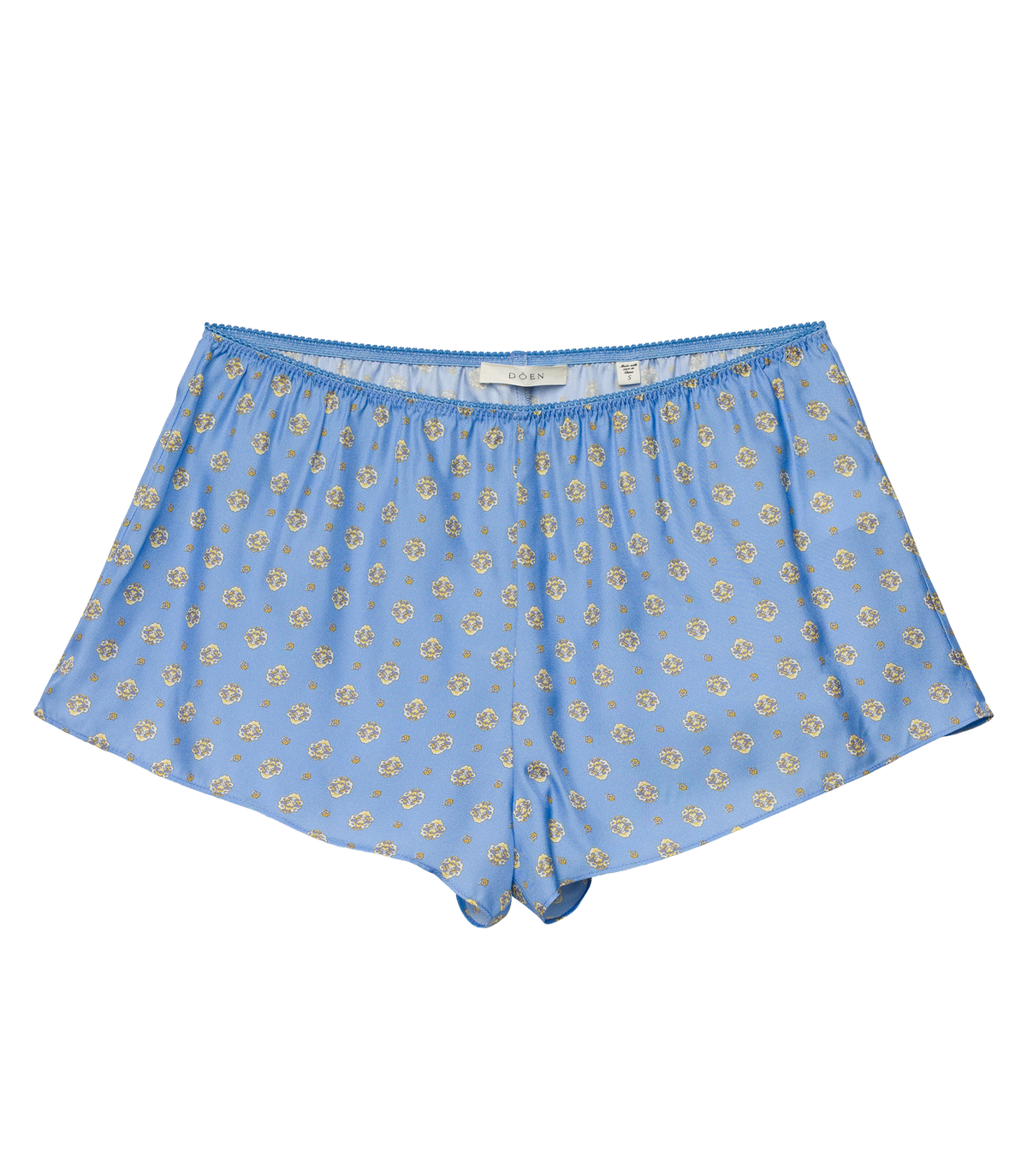 Thelma Short in Periwinkle Cadiz Foulard, view 6
