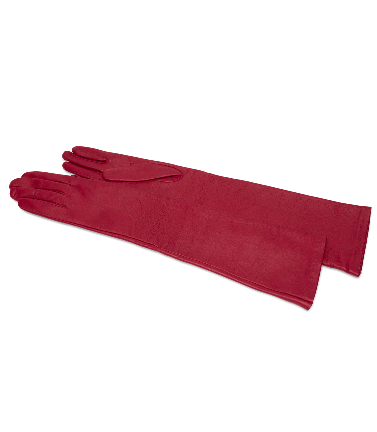 Verdi Opera Gloves in Rubino Leather, view 3