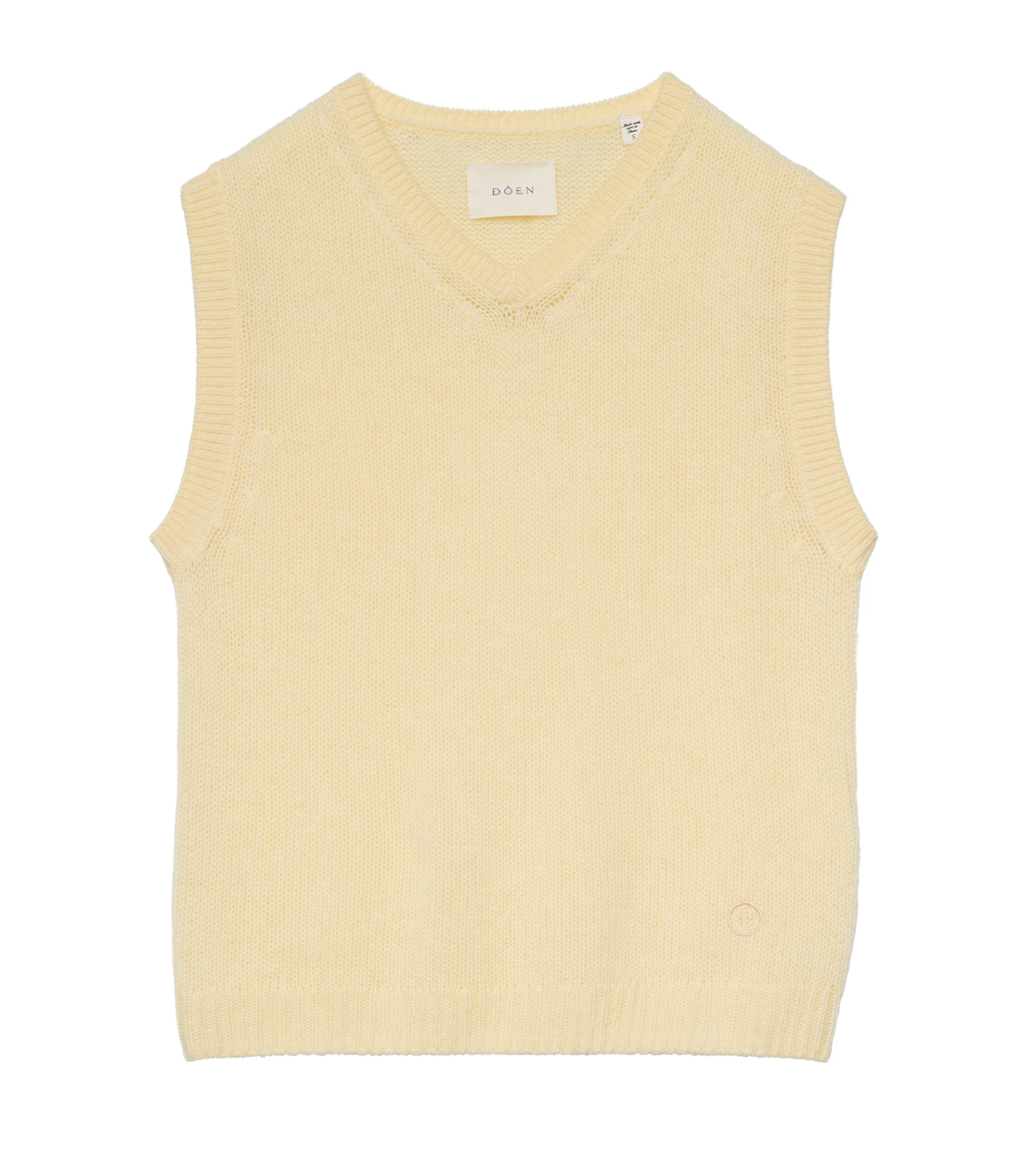 Winston Cashmere Vest in Gateau, view 4