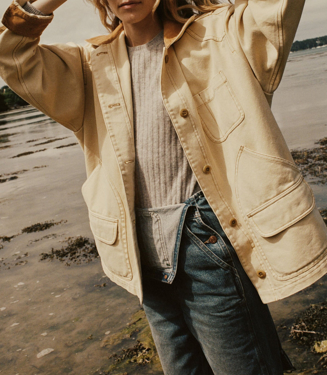 Pascual Jacket in Straw