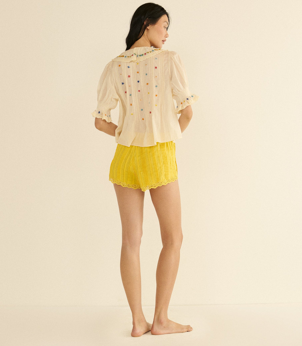 Leda Short in Lemon Zest, view 4