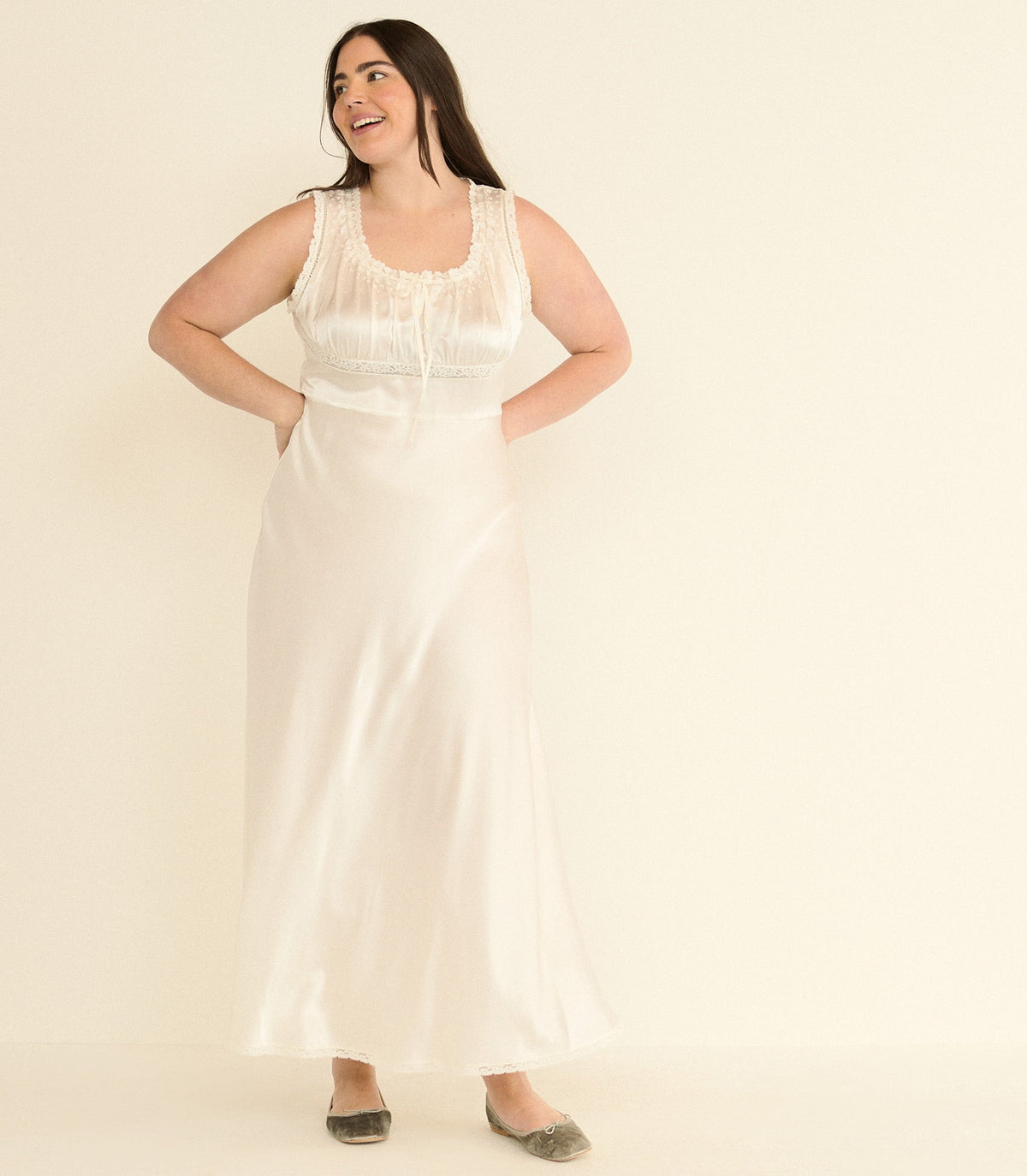 Adalie Dress in Salt, view 7