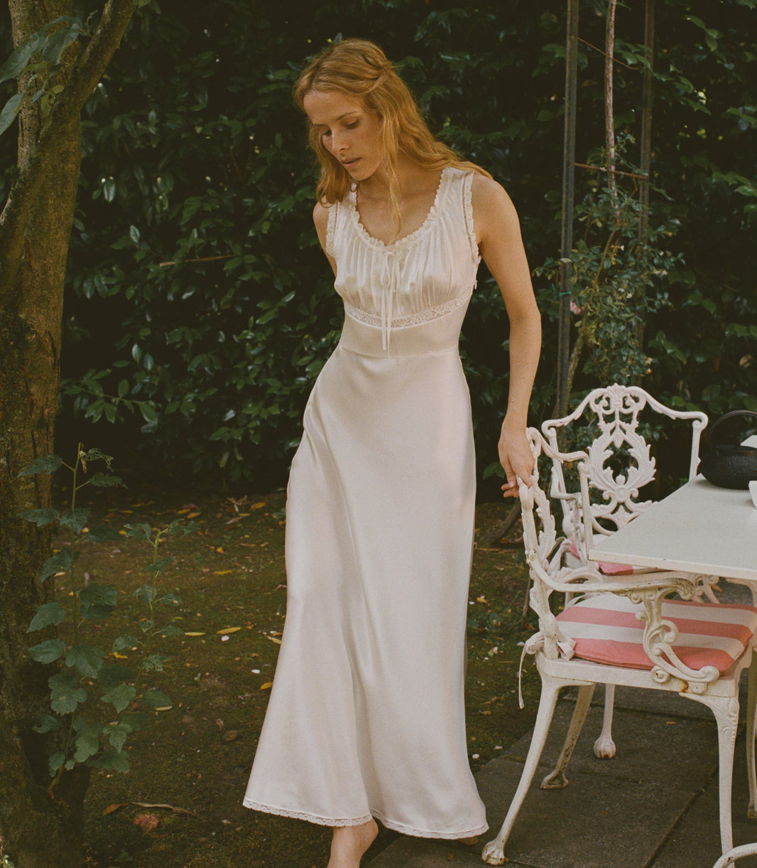 Adalie Dress in Salt