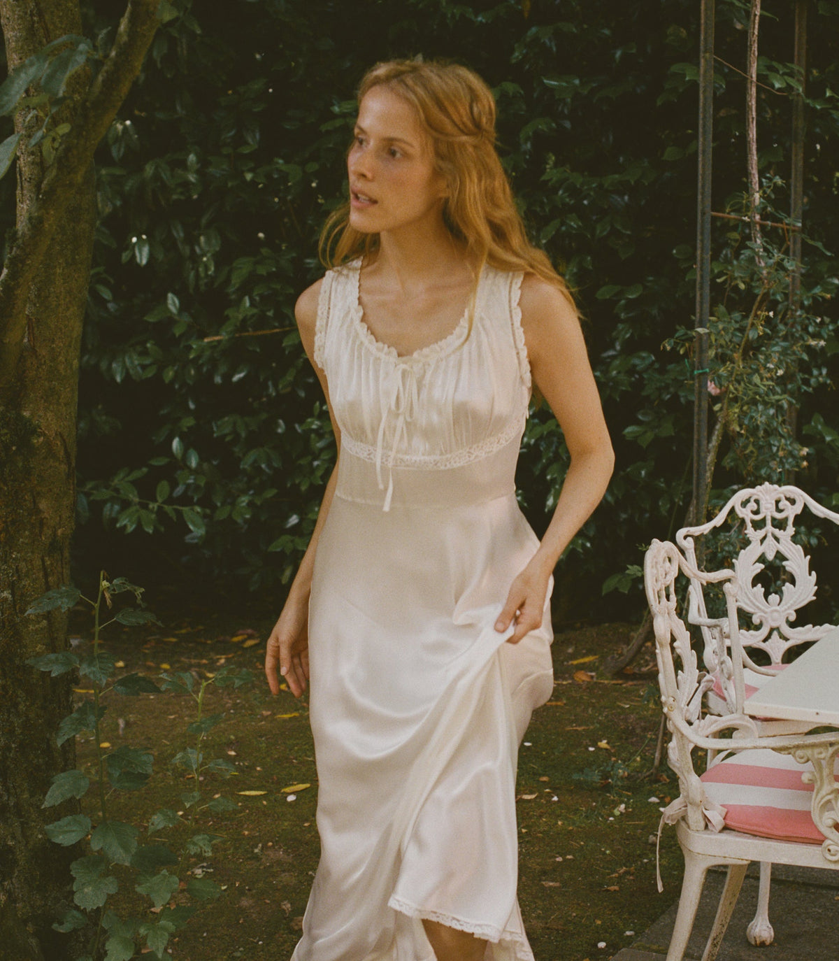 Adalie Dress in Salt, view 3