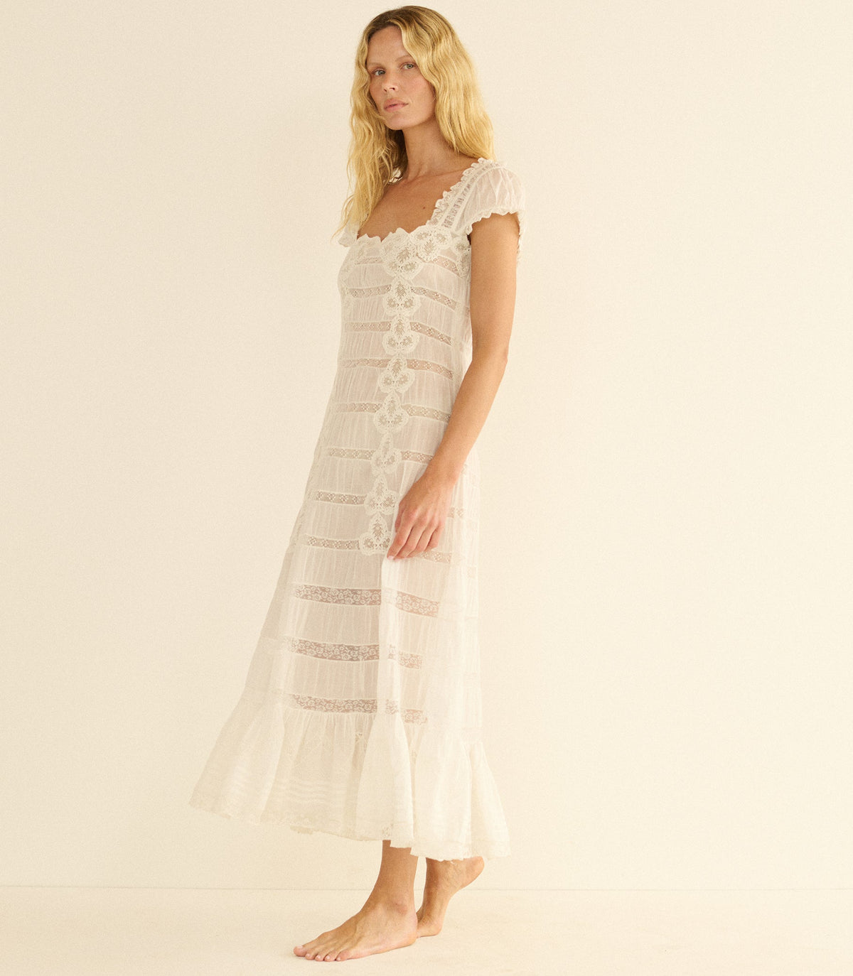 Adelaide Dress in Salt, view 3
