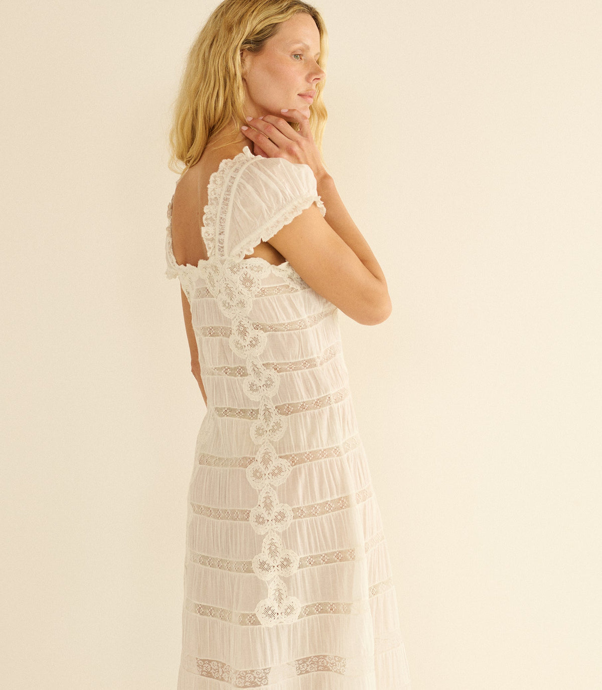 Adelaide Dress in Salt, view 4