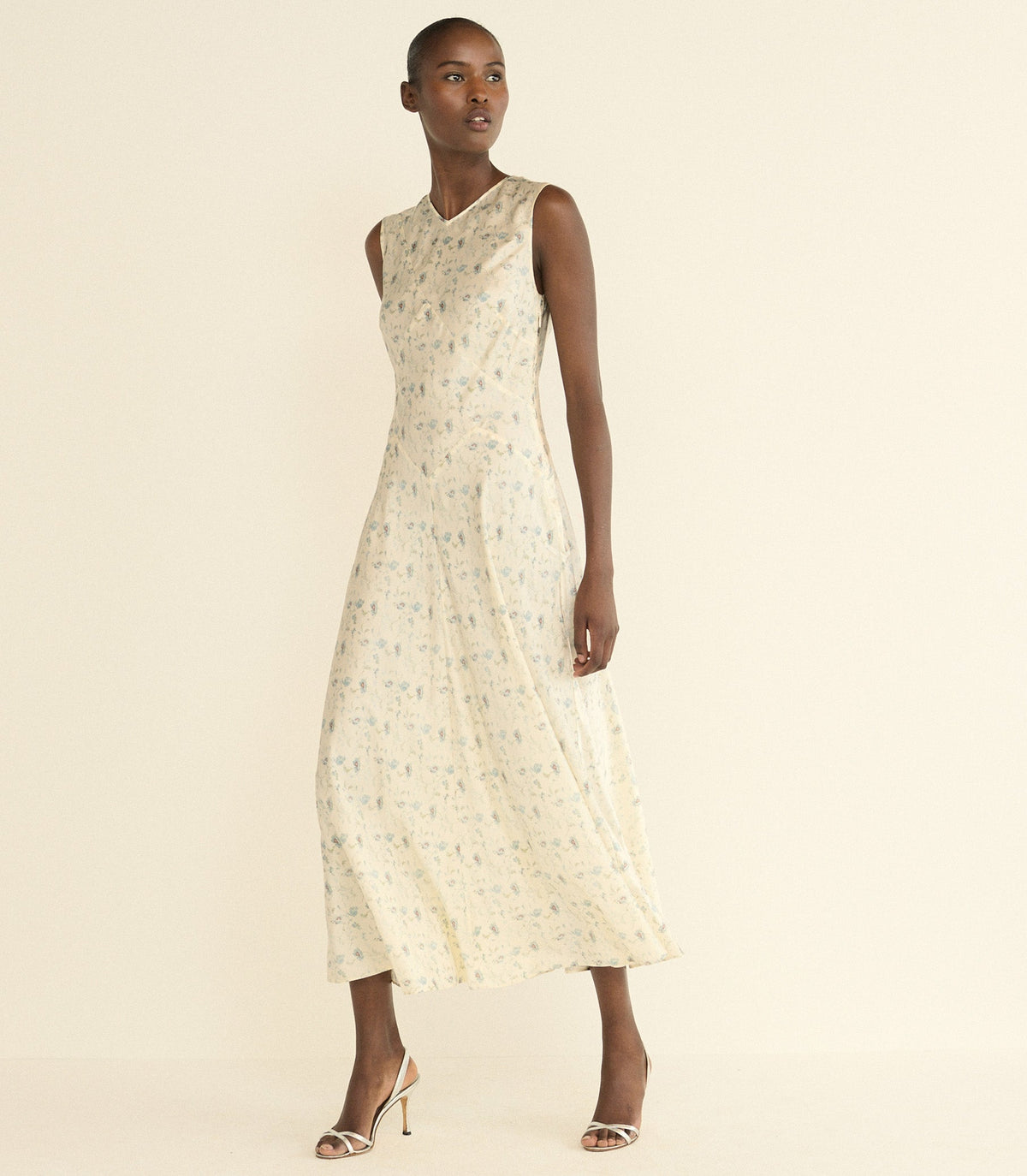 Adelana Dress in Camellia Bloom, view 5