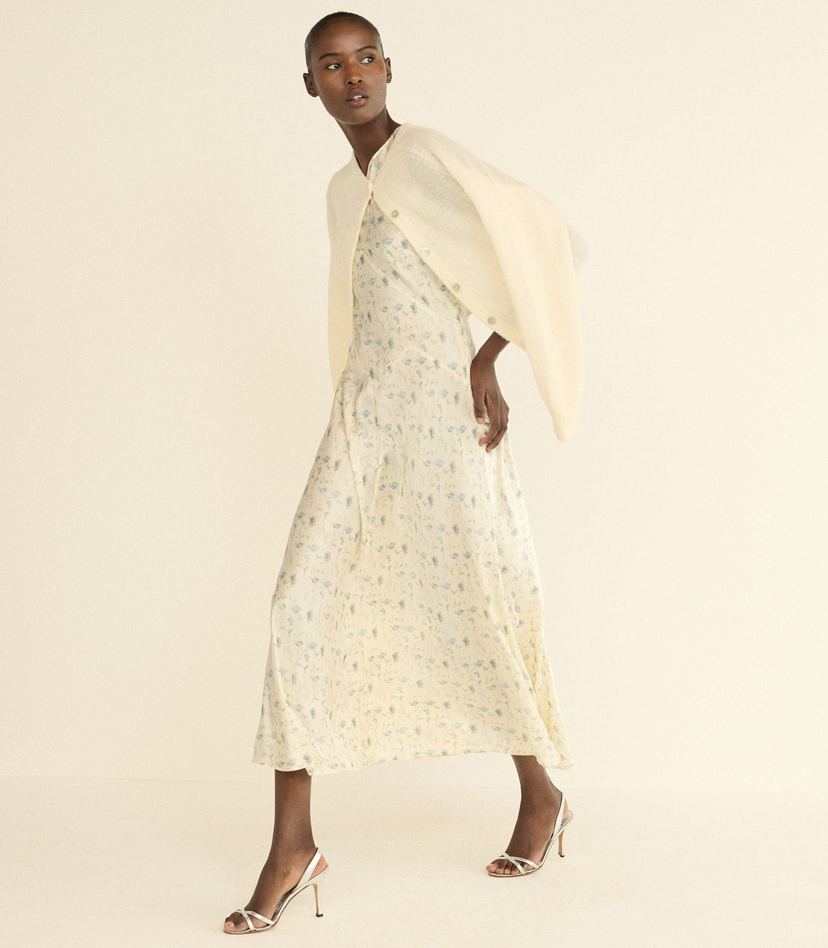 Adelana Dress in Camellia Bloom, view 7
