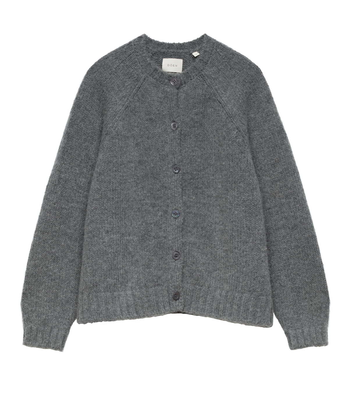 Adley Cardigan in Charcoal Melange, view 8