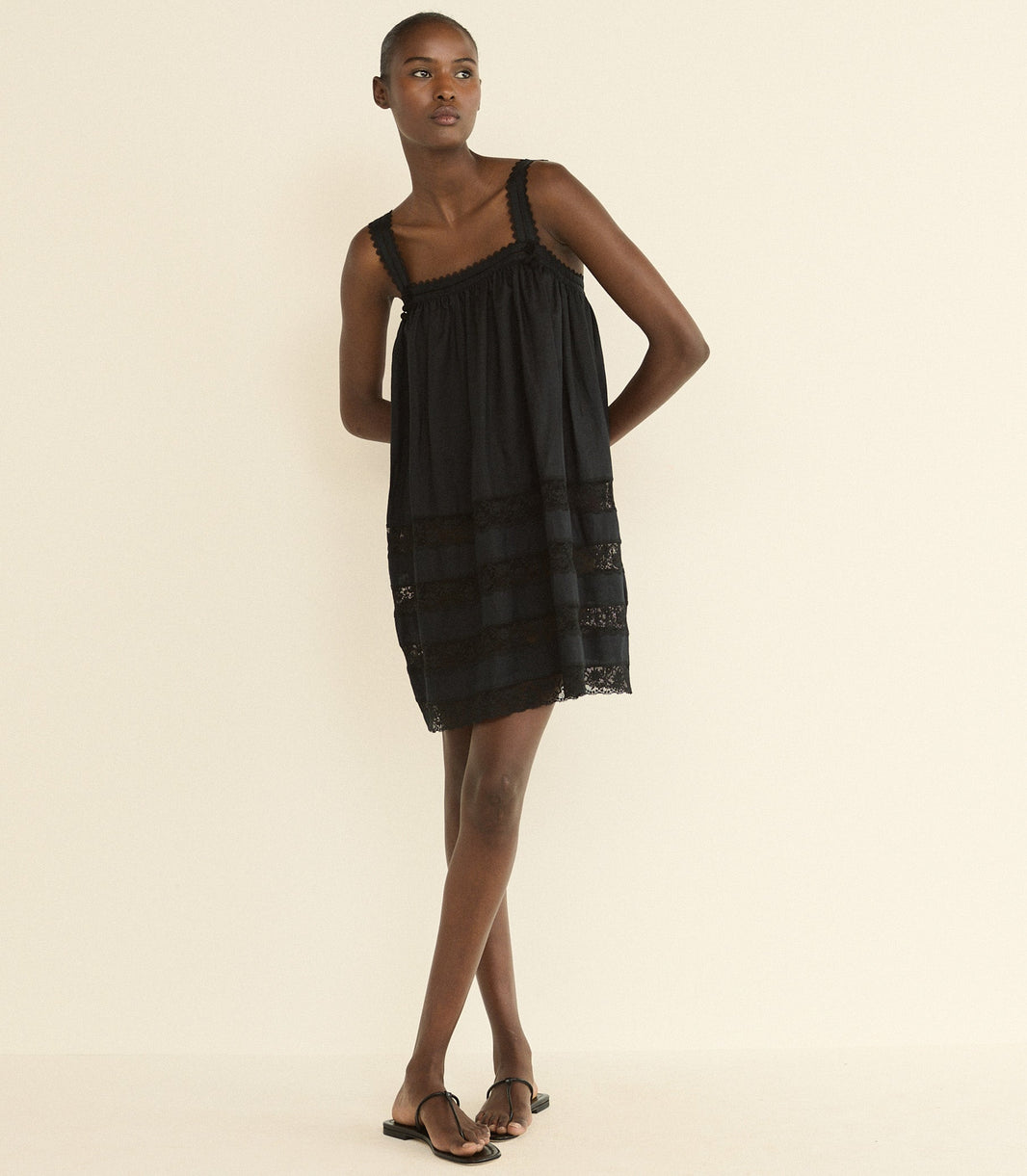 Aloise Dress in Black