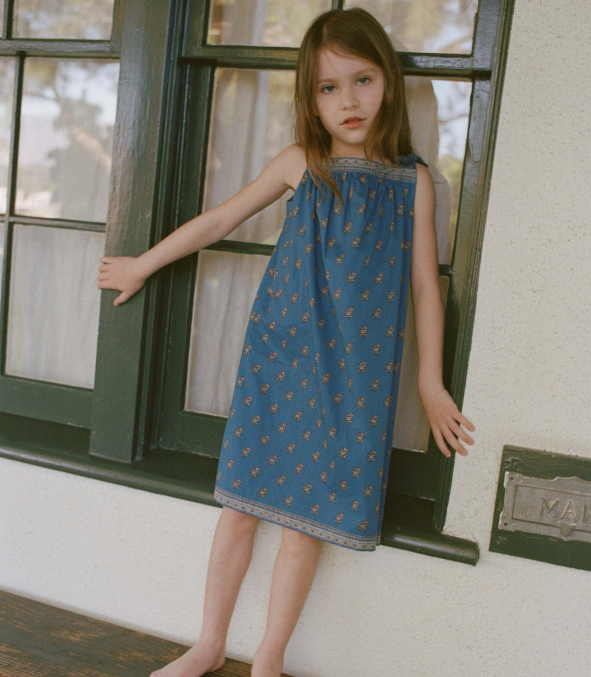 Amaia Dress in Eartha Paisley, view 4