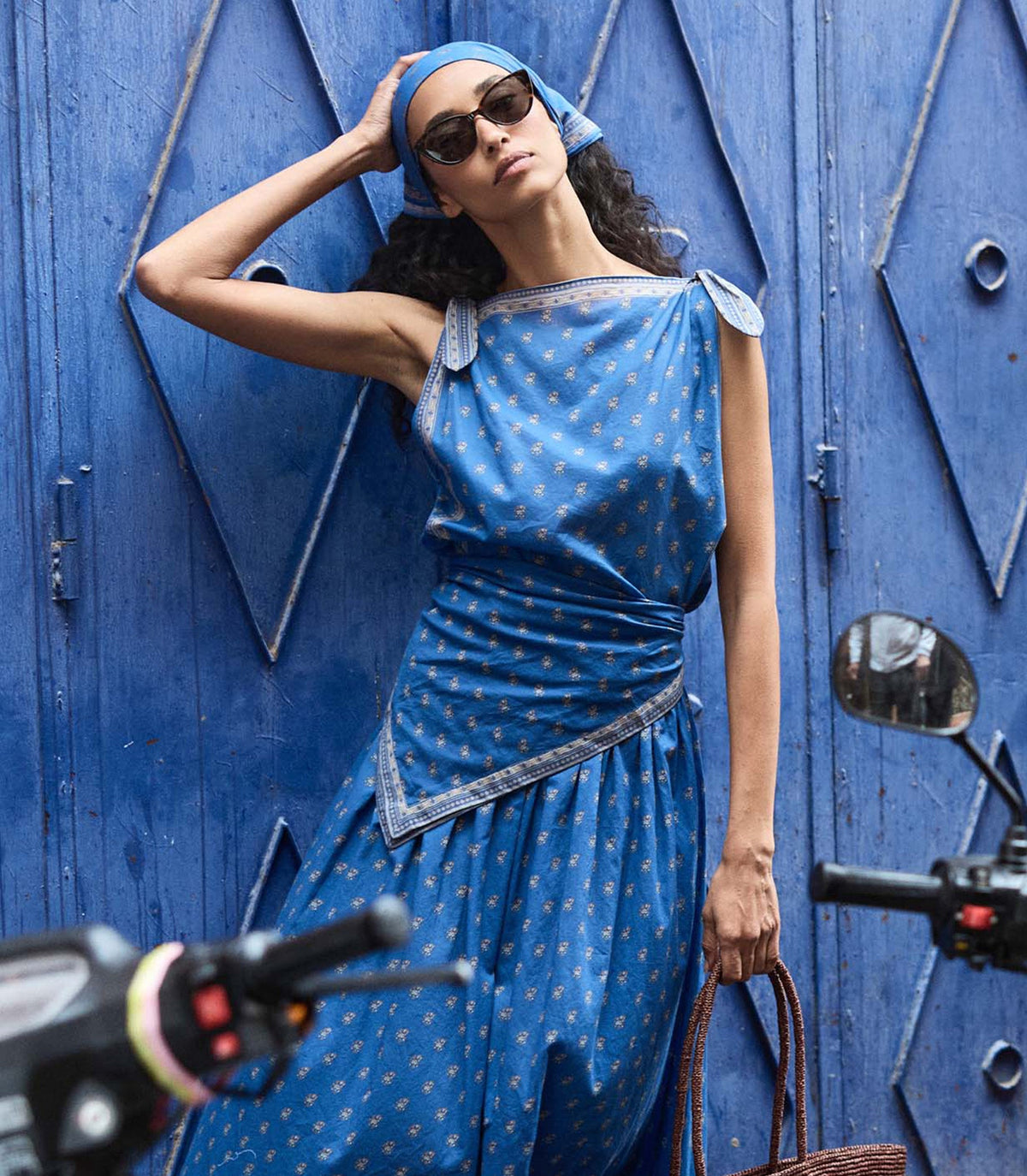Amalia Top in Eartha Paisley, view 3