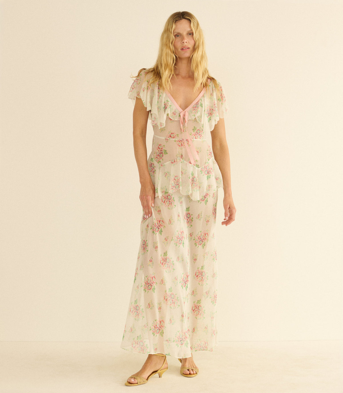 Amelisse Dress in Colette Rose, view 3