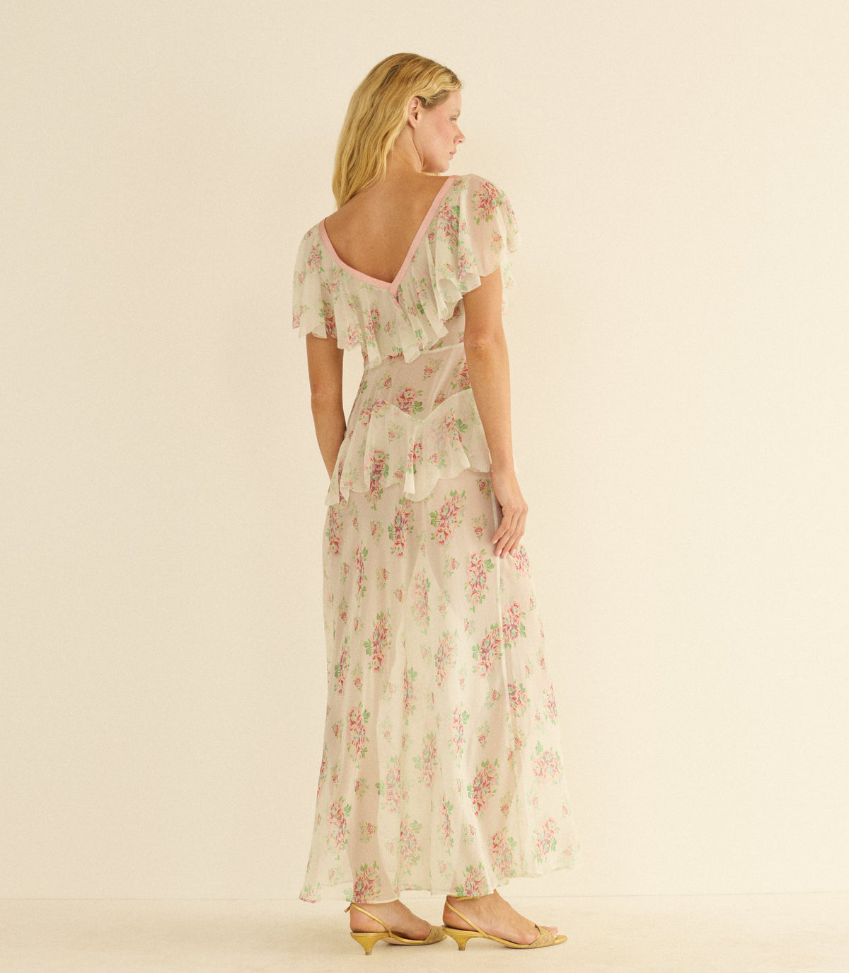Amelisse Dress in Colette Rose, view 4