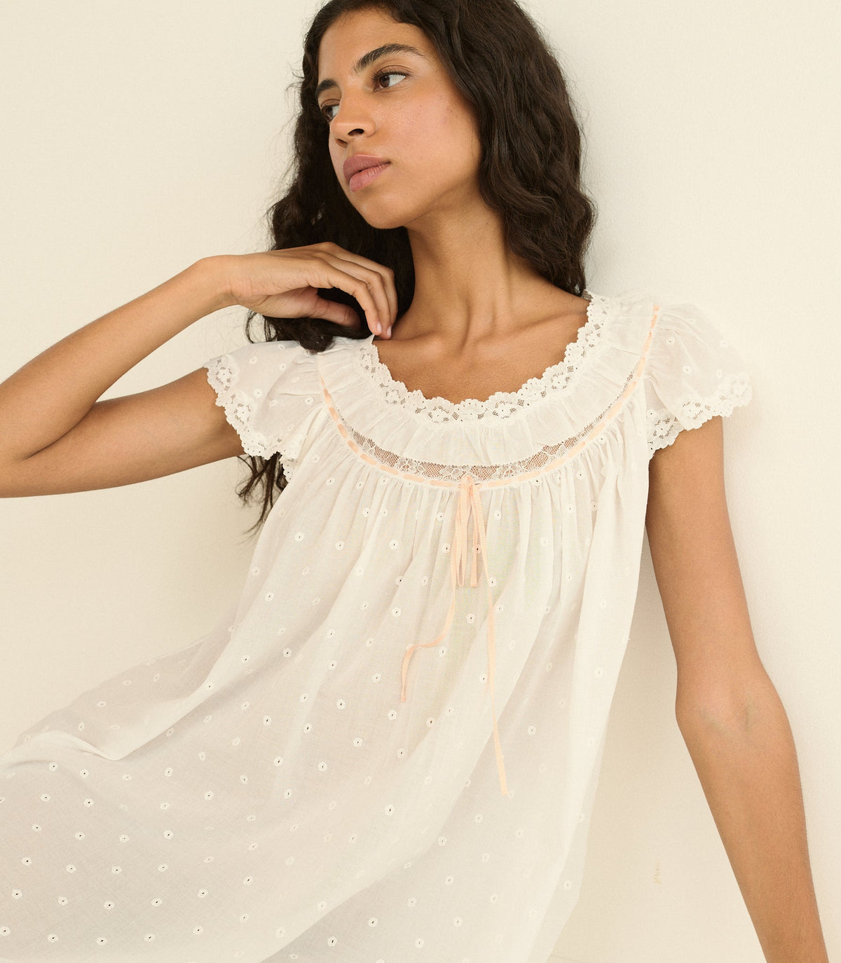 Amore Nightgown in Salt, view 4