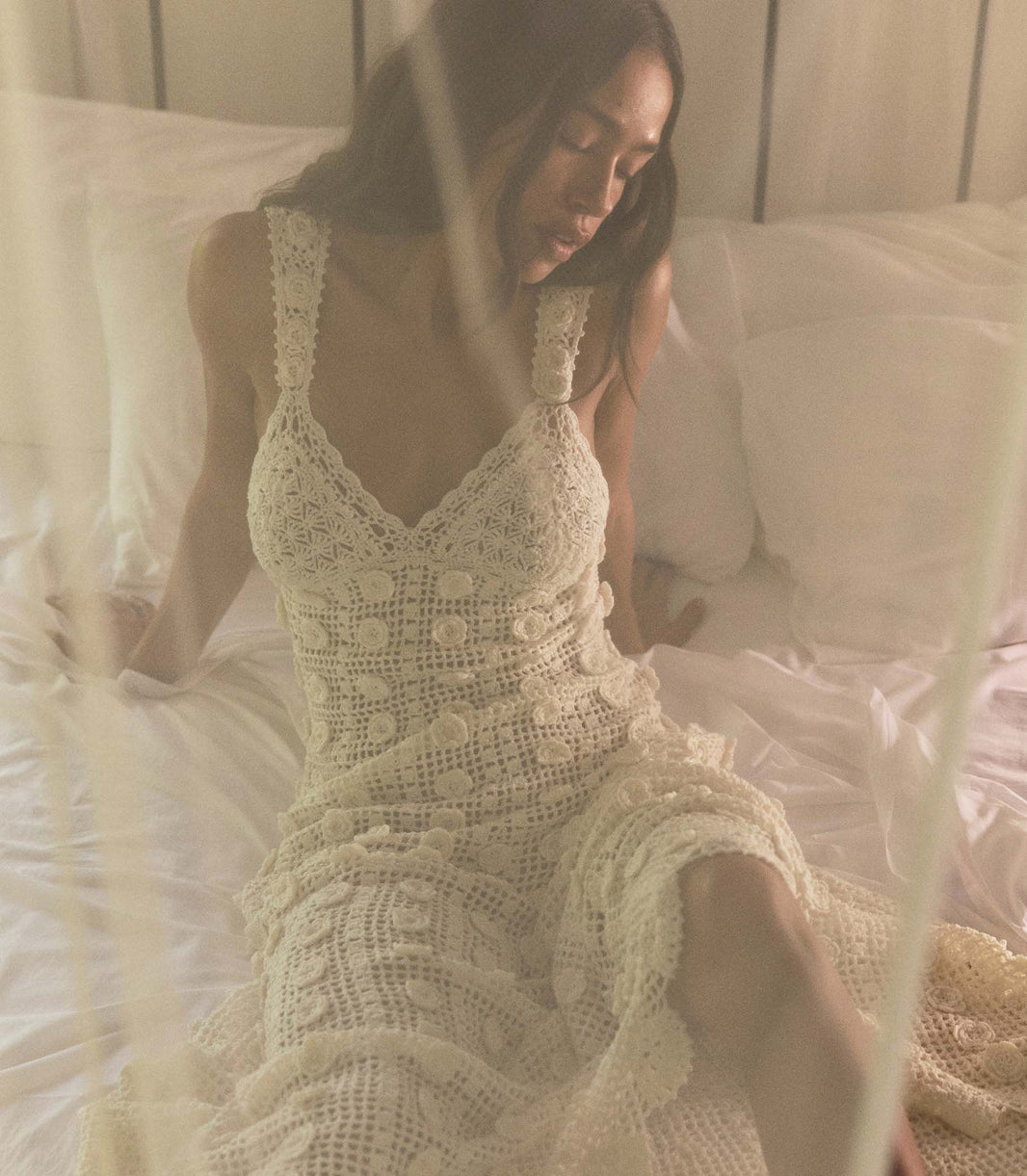 Aristea Dress in Pearl