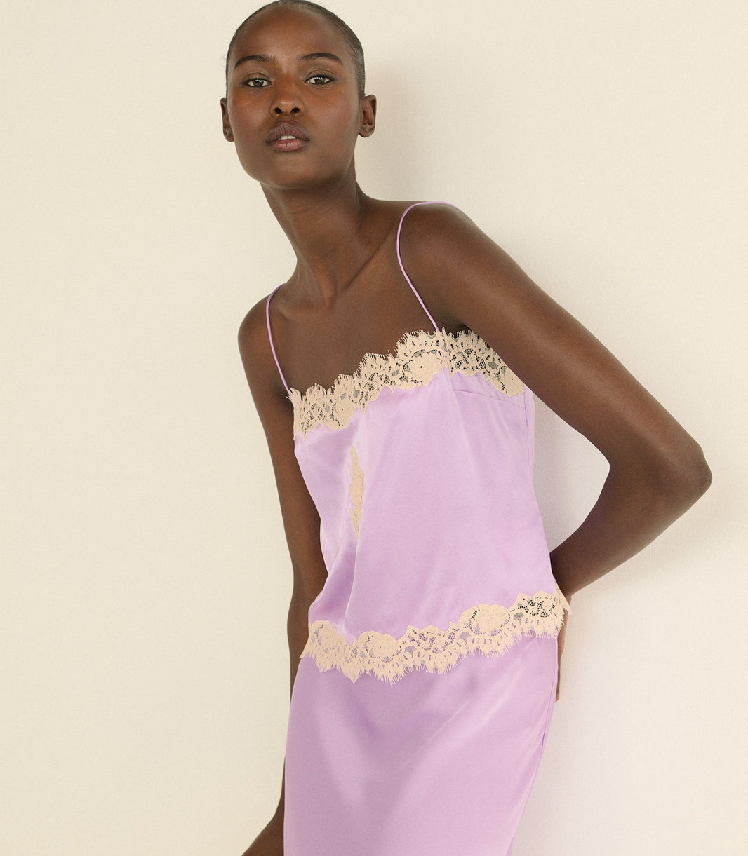 Avelaine Top in Orchid Blossom