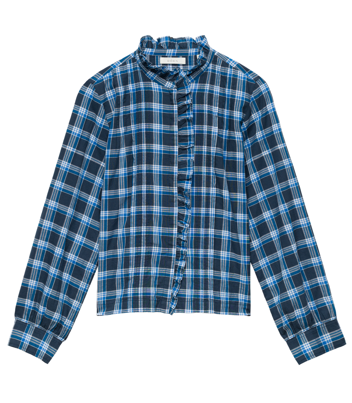 Barrett Top in Valmont Plaid, view 6