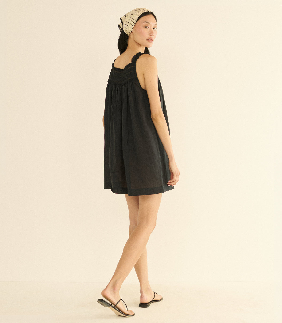 Bea Dress in Black, view 3