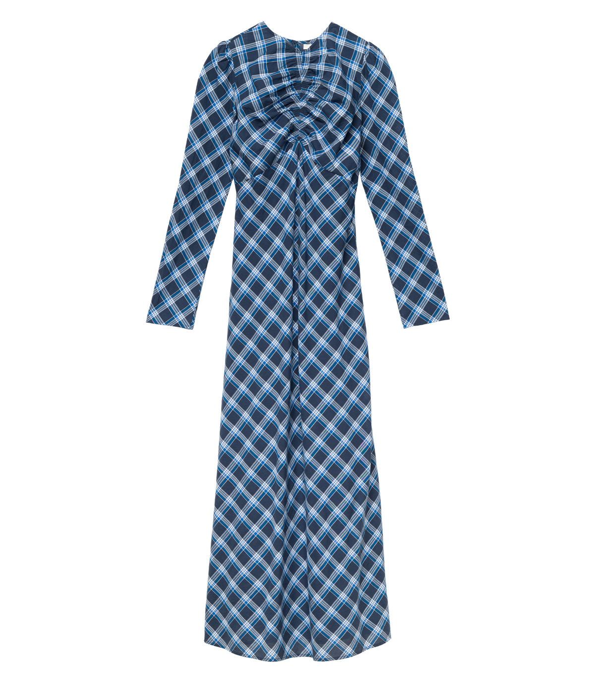Begonia Dress in Valmont Plaid, view 6
