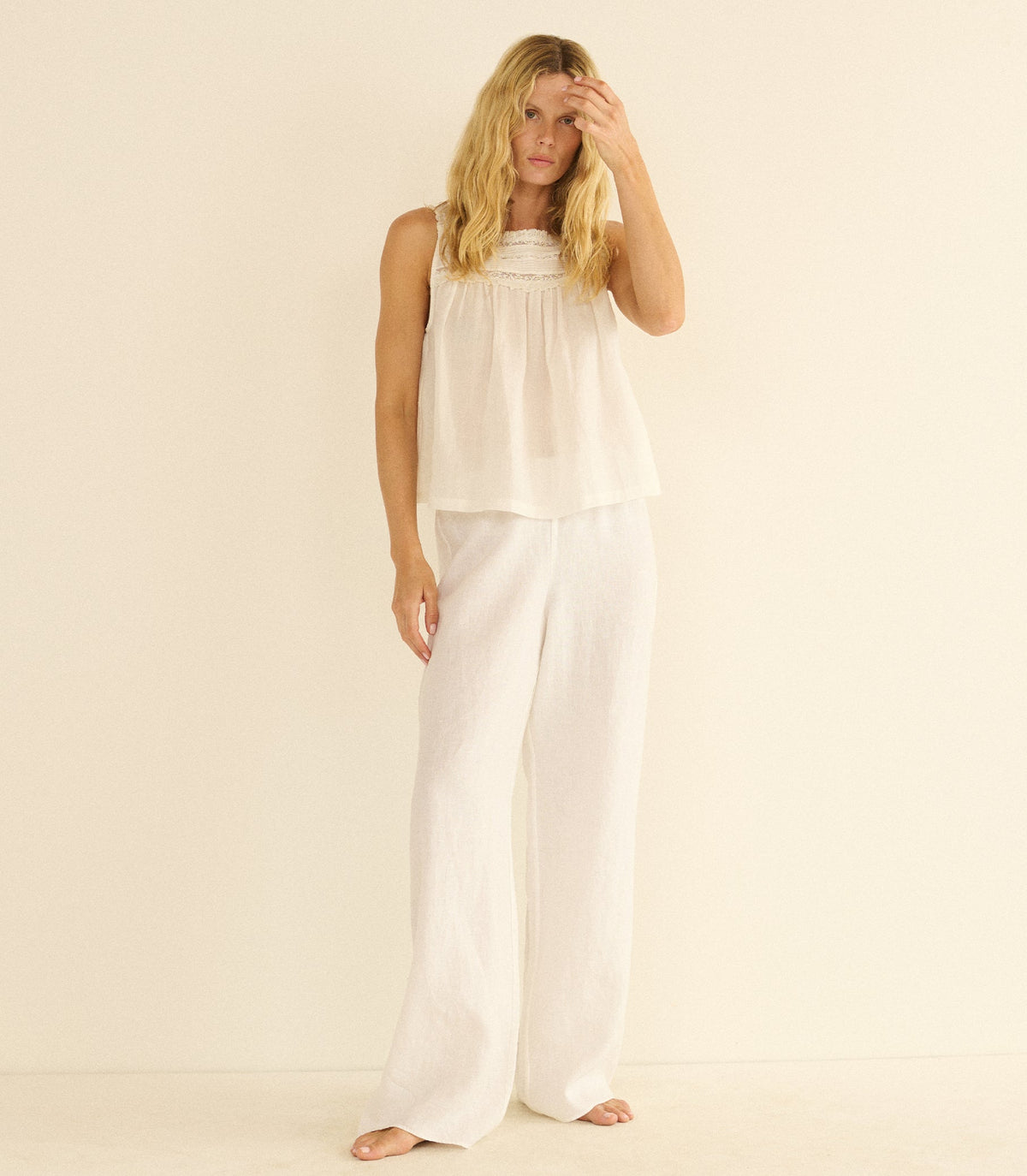 Benita Top in Salt, view 2