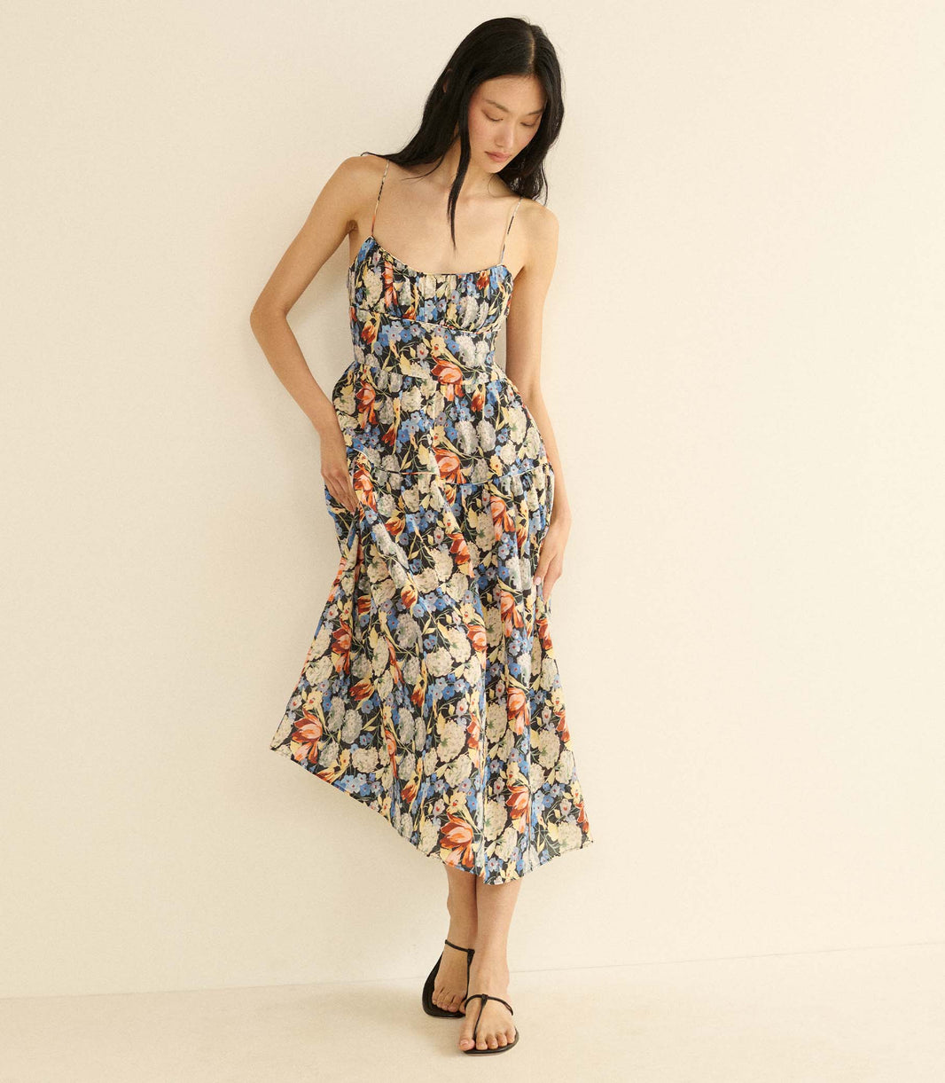Benoit Dress in Petit Jardin de Villandry