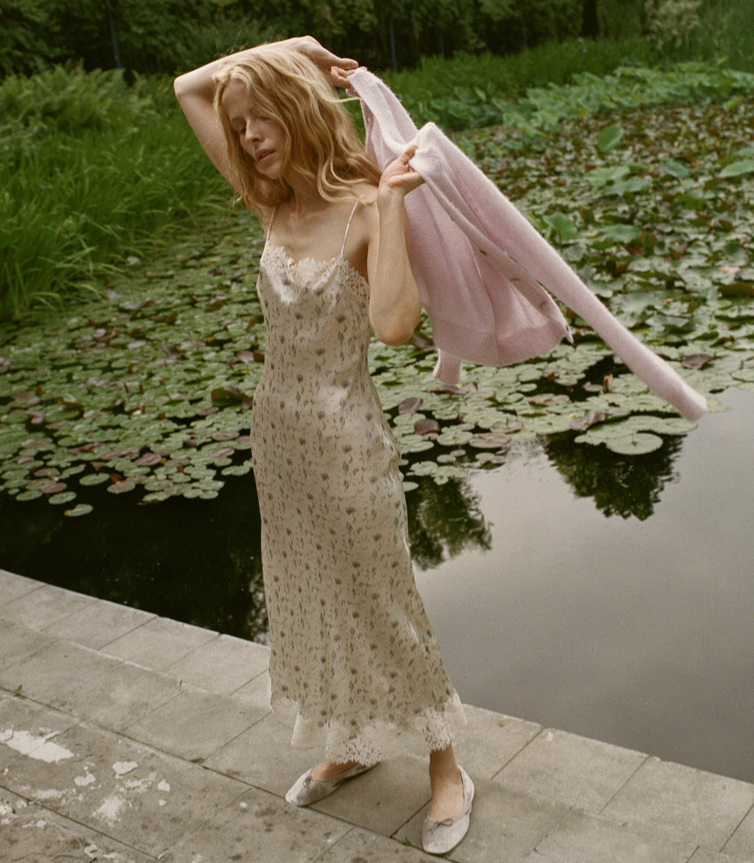 Bethilde Dress in Camellia Bloom
