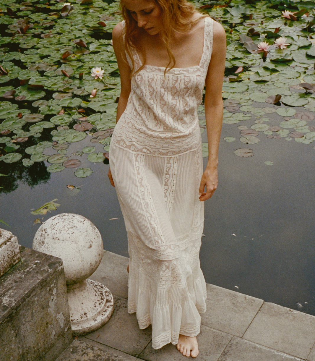 Calanthe Dress in Candlelight