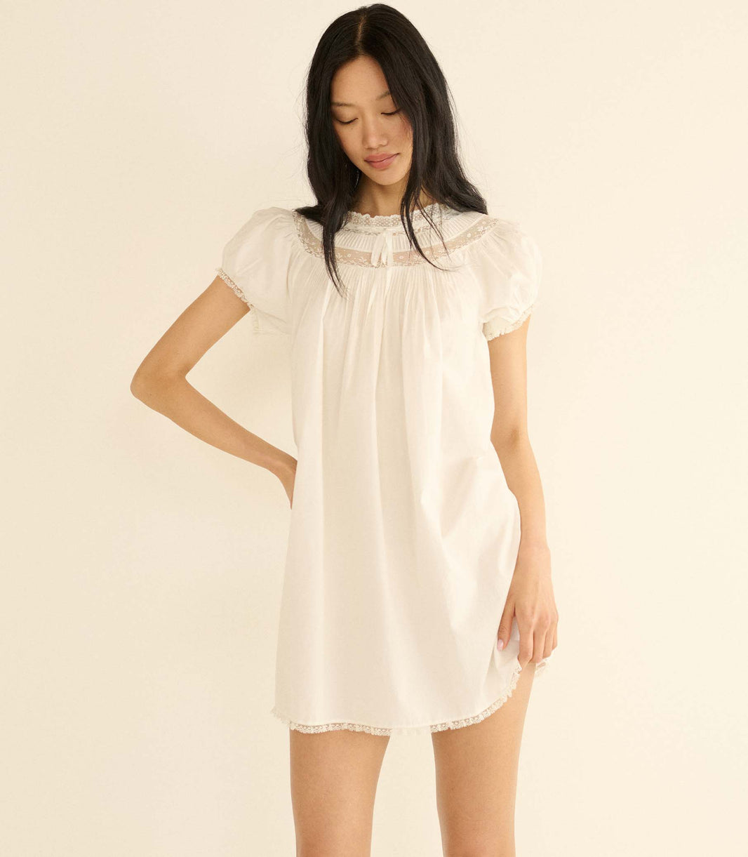 Daphne Dress in Salt