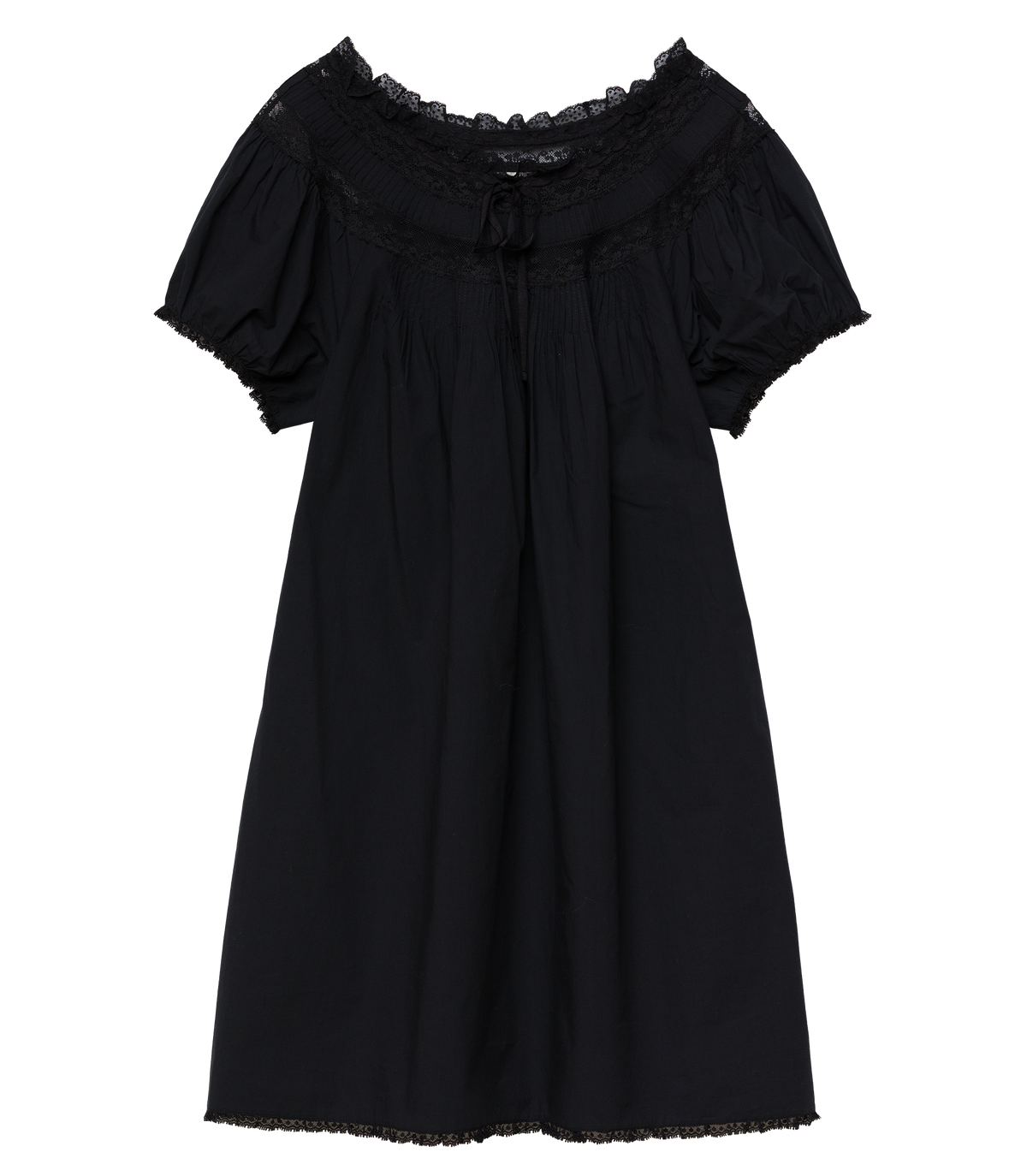 Daphne Dress in Black, view 5