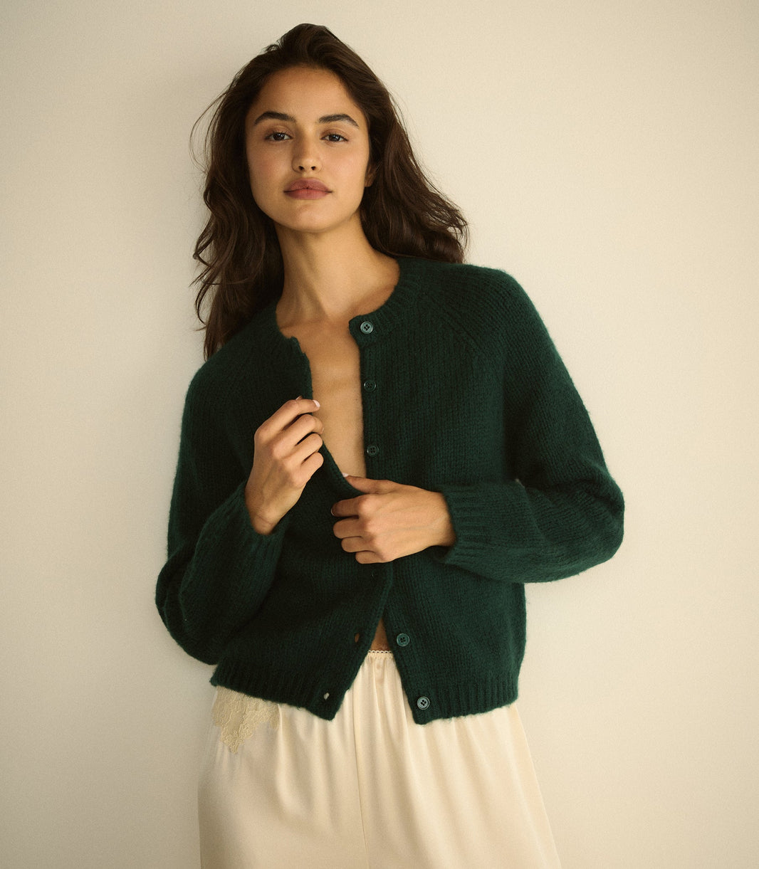 Darcy Cardigan in Scarab