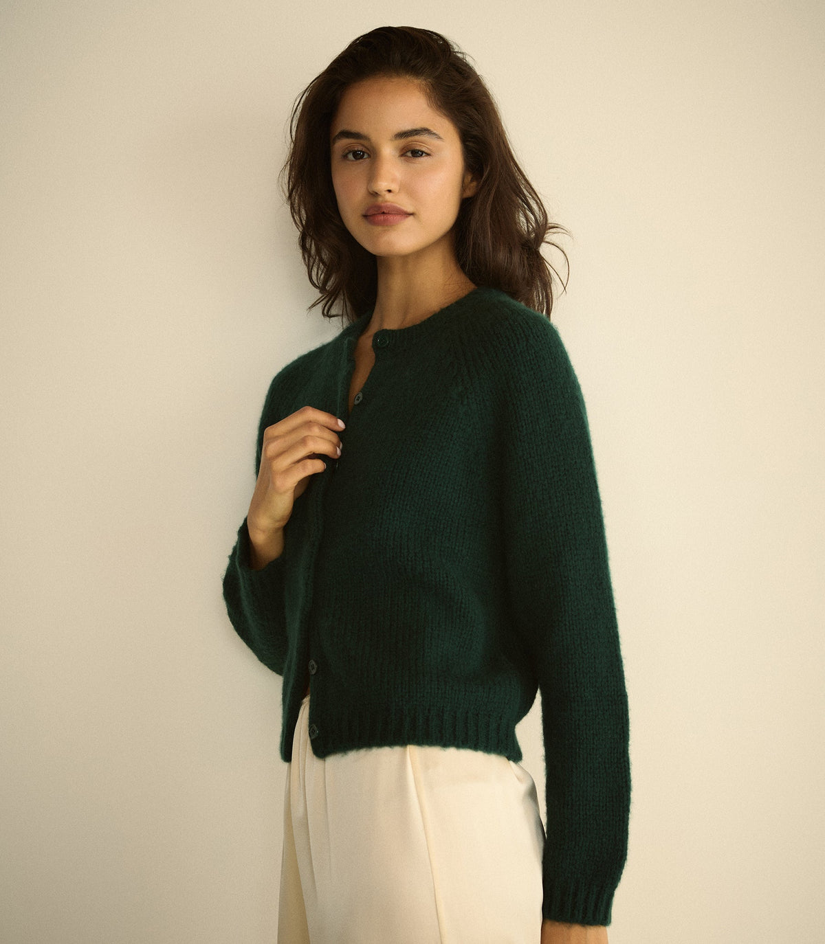 Darcy Cardigan in Scarab, view 2