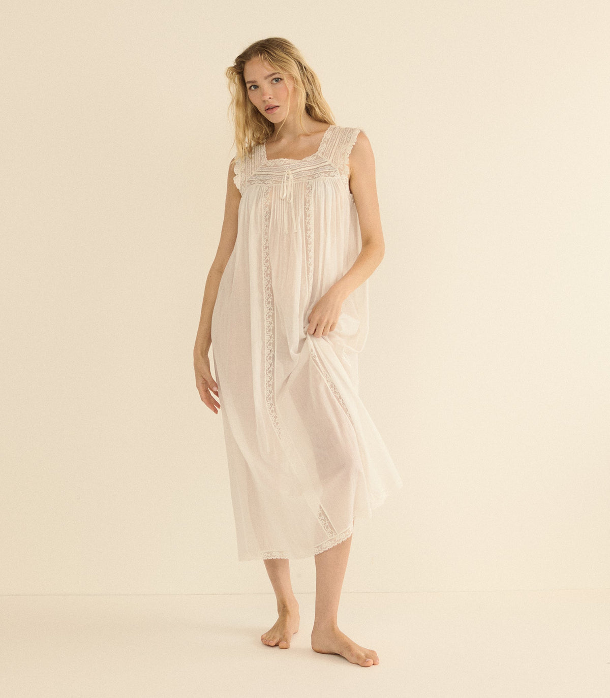 Dashwood Nightgown in Salt, view 4