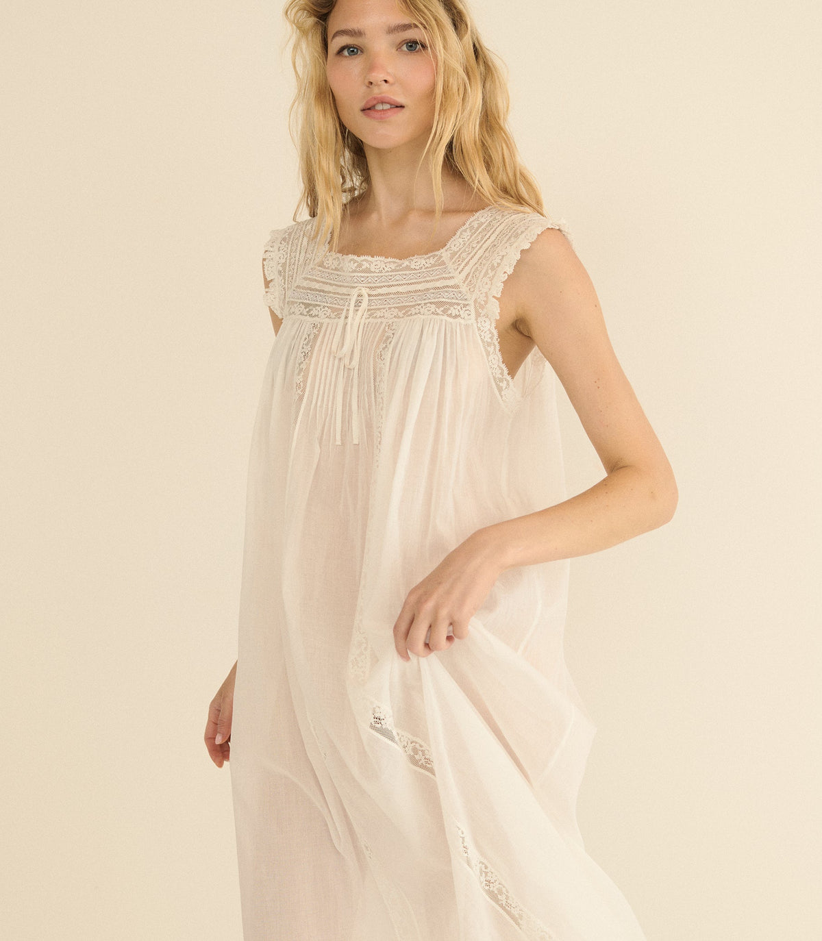 Dashwood Nightgown in Salt, view 6