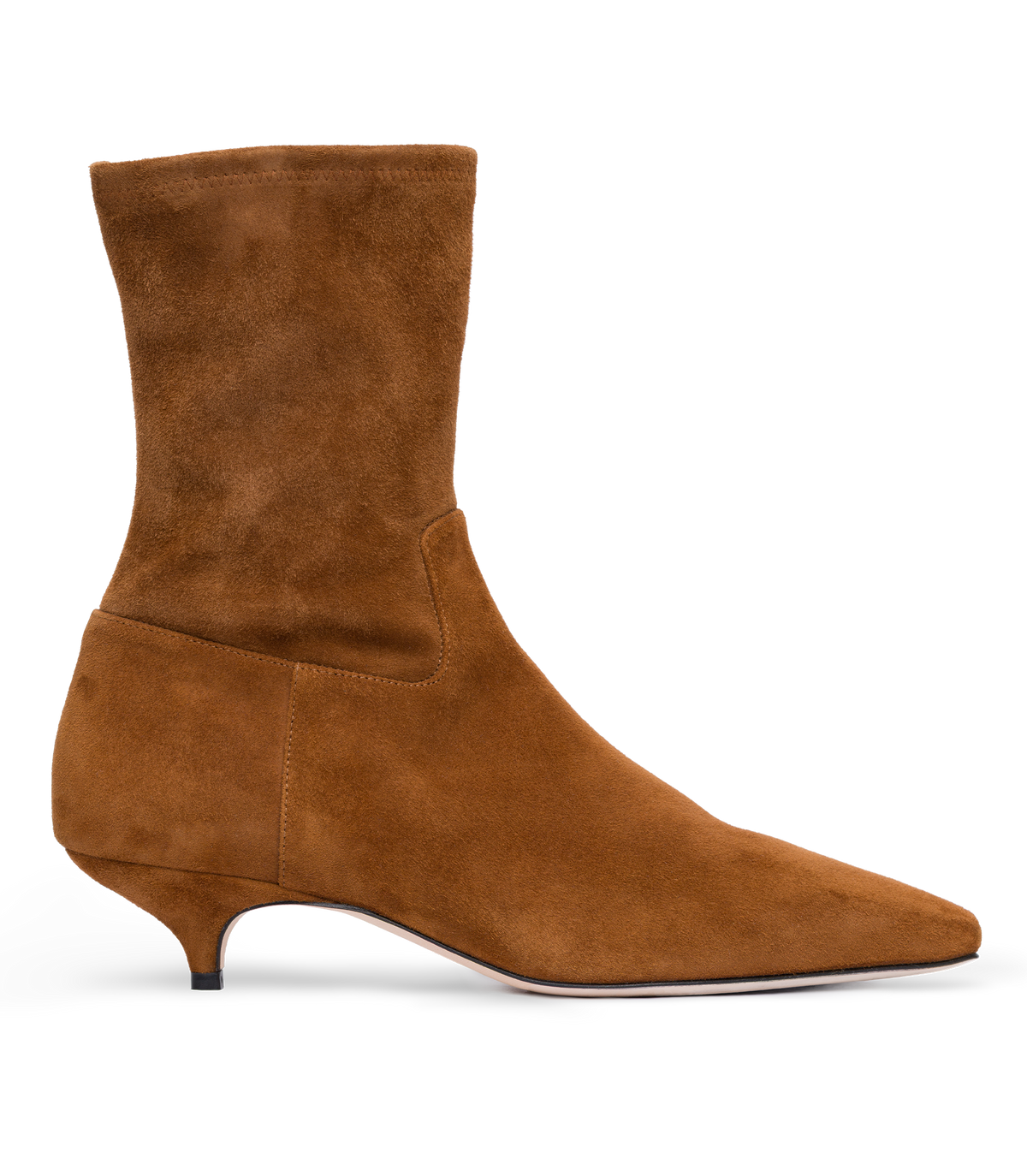 Devi Boot in Tortoise Stretch Suede, view 6