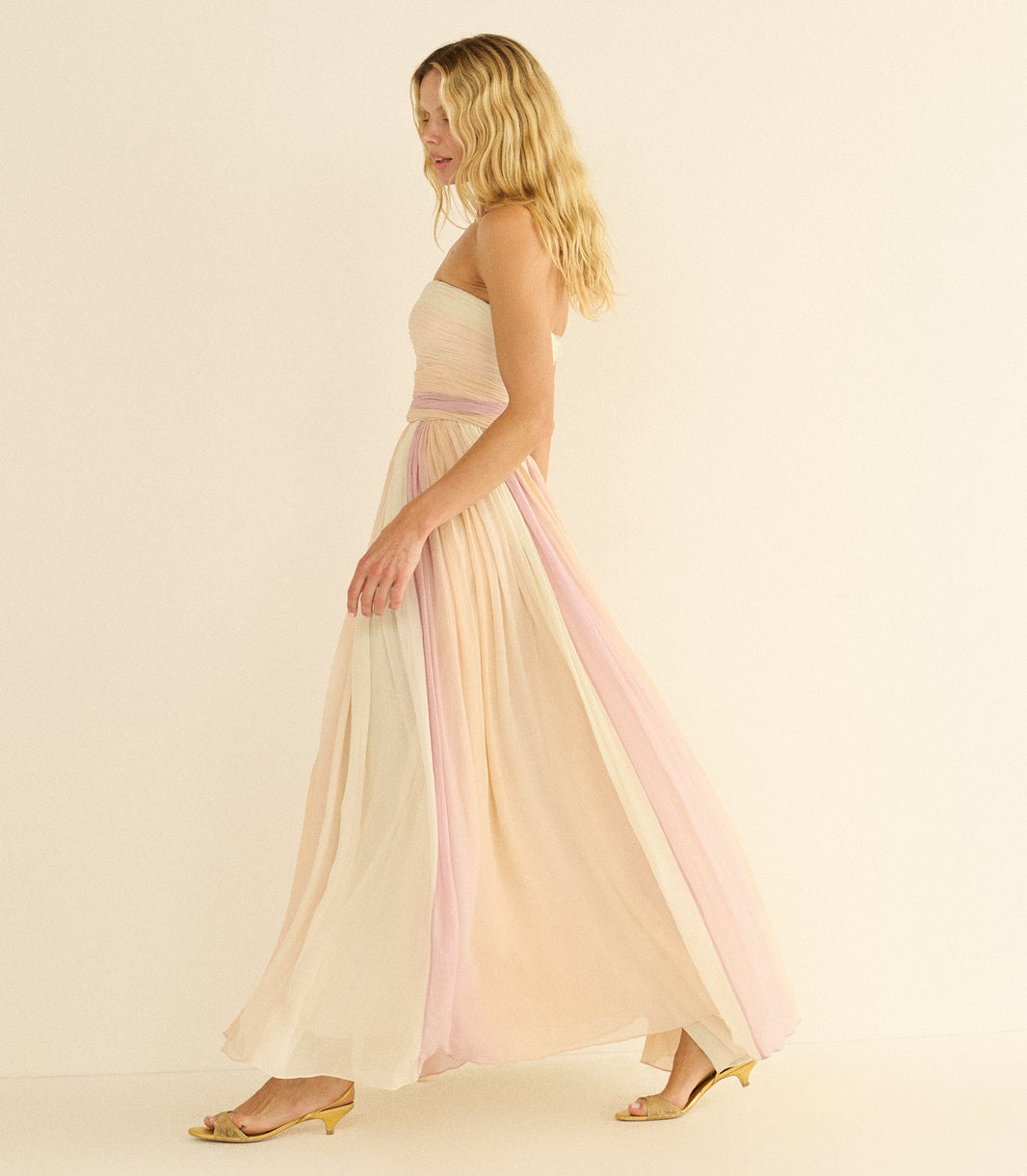 Dianthus Dress in Tourmaline Ombre