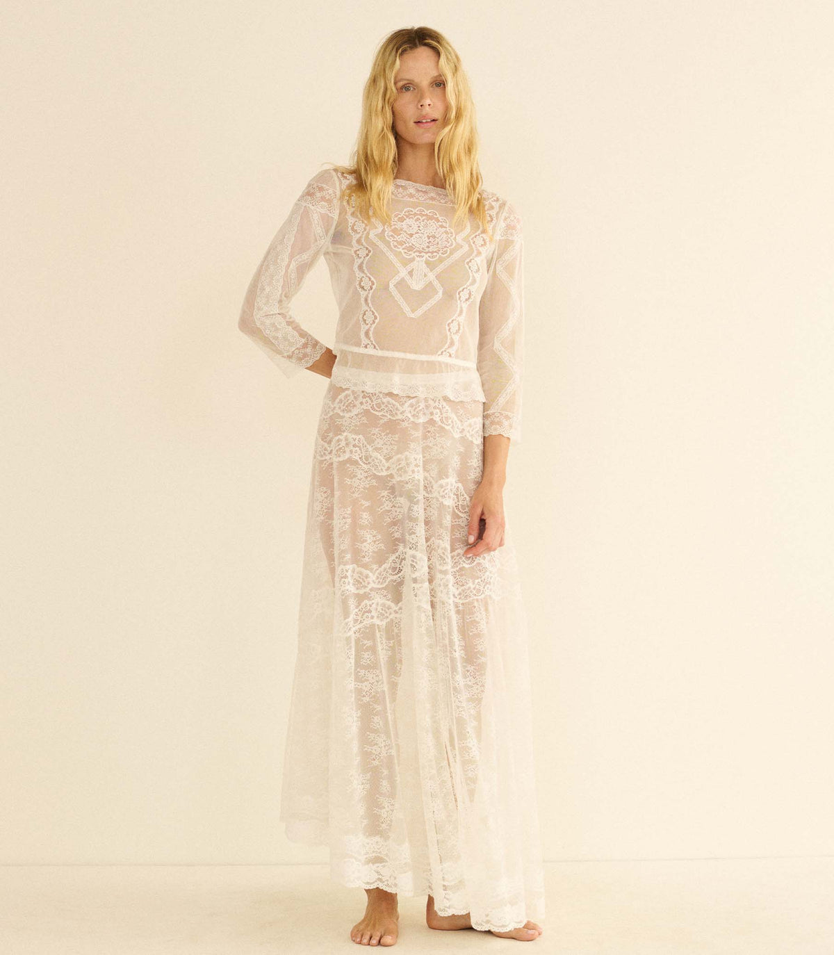 Noella Top in Salt, view 6